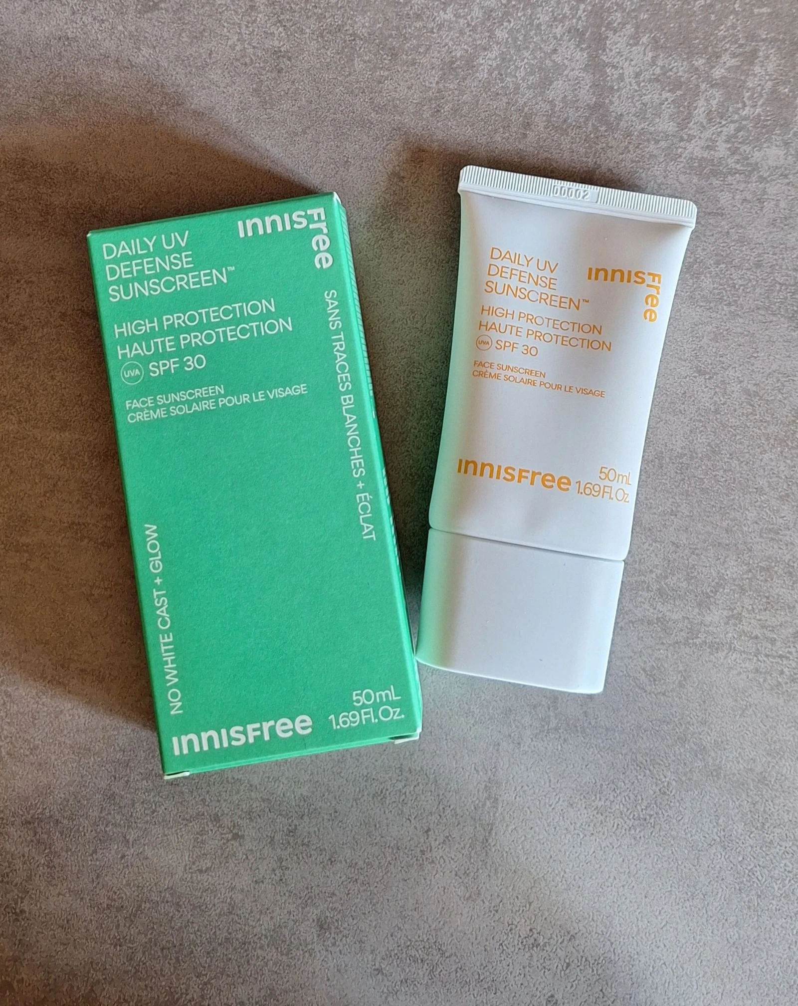 Crème solaire visage Haute Protection SPF 30 Innisfree 💚
